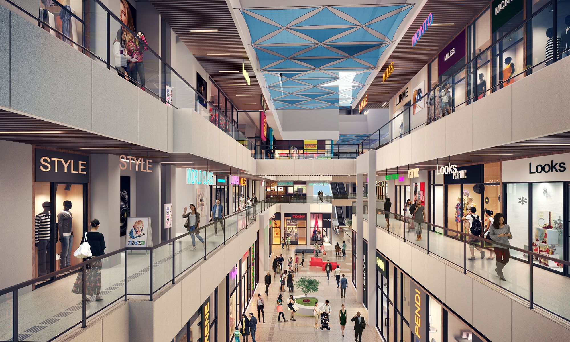 aipl signature View of Main Courtyard from First Floor